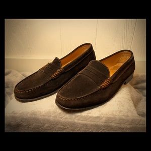 Tod’s Suede Penny Loafers